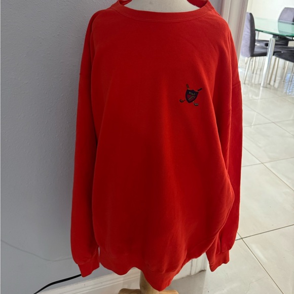 Men's Red Sweater - Picture 7 of 7